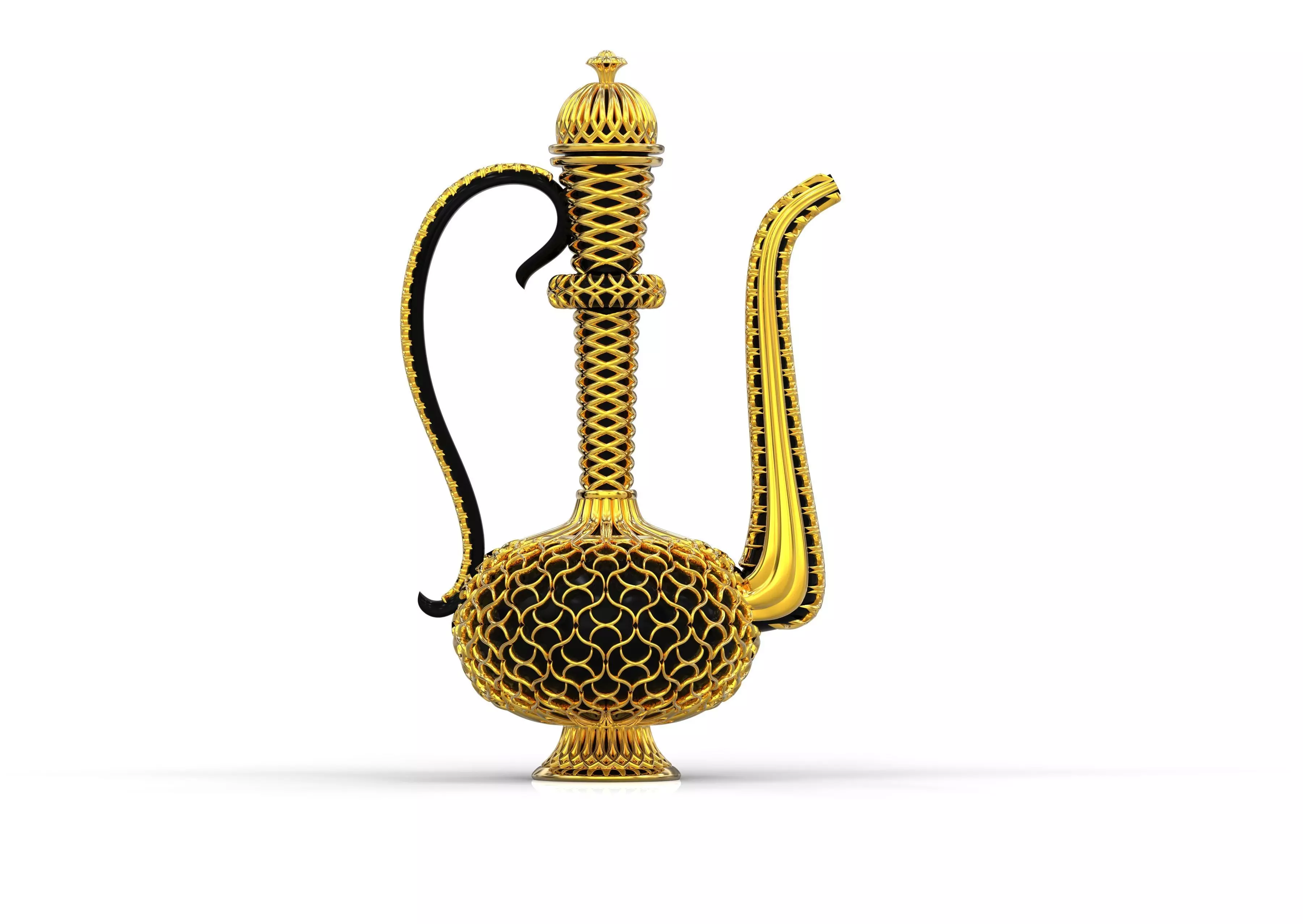 Antique Mughal Surahi 3D print model_0