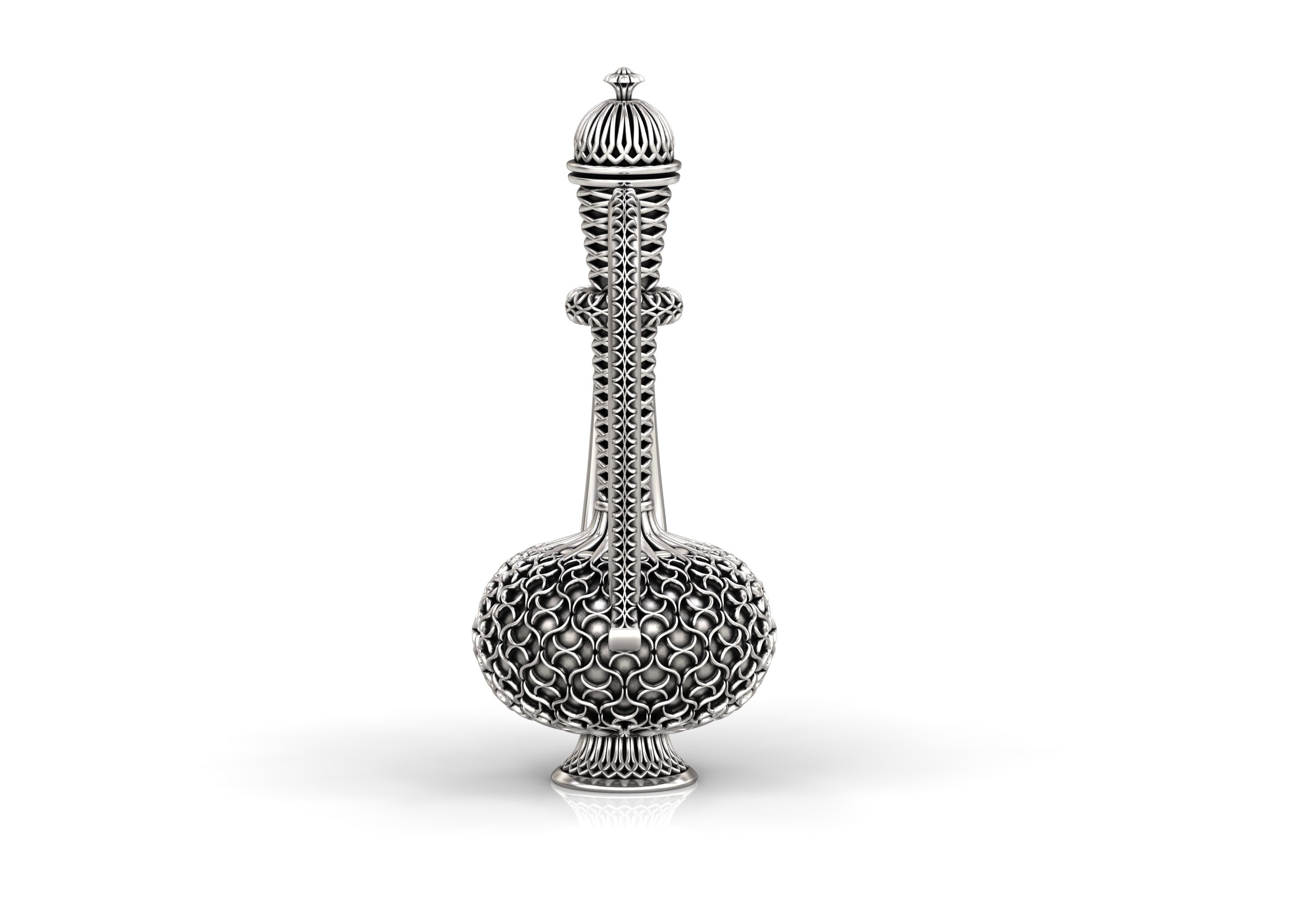 Antique Mughal Surahi 3D print model_10