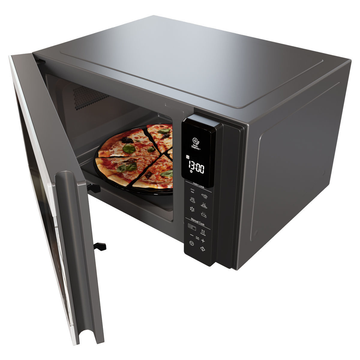 LG MH6595CIS Neo Chef Microwave 3D model_2