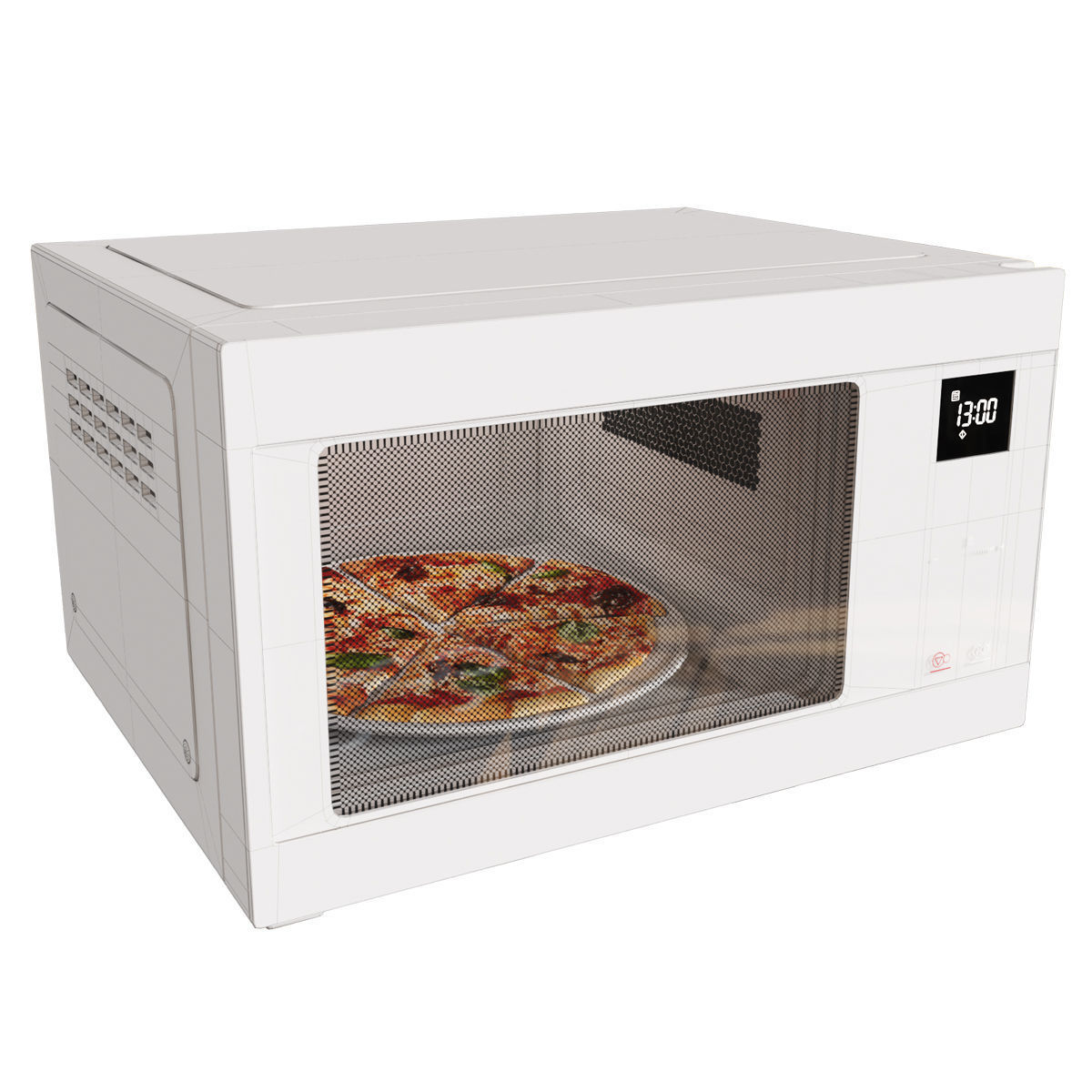 LG MH6595CIS Neo Chef Microwave 3D model_6