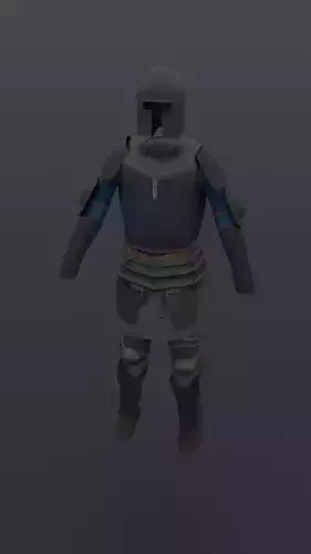 Bronya knight in armor