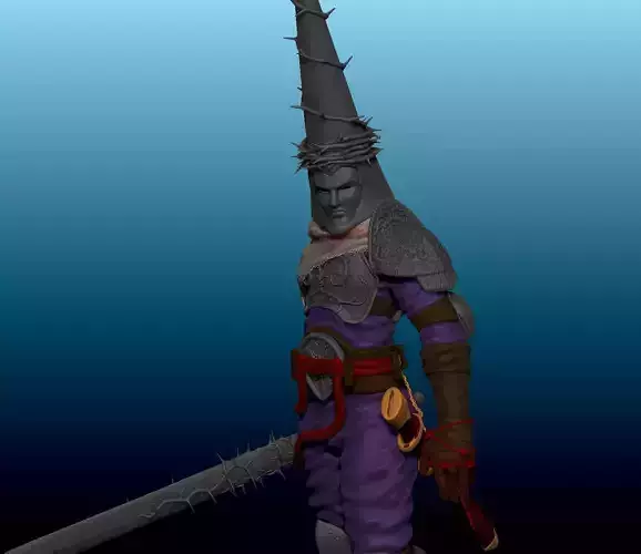 Penitent one from Blasphemous V3 3D print model