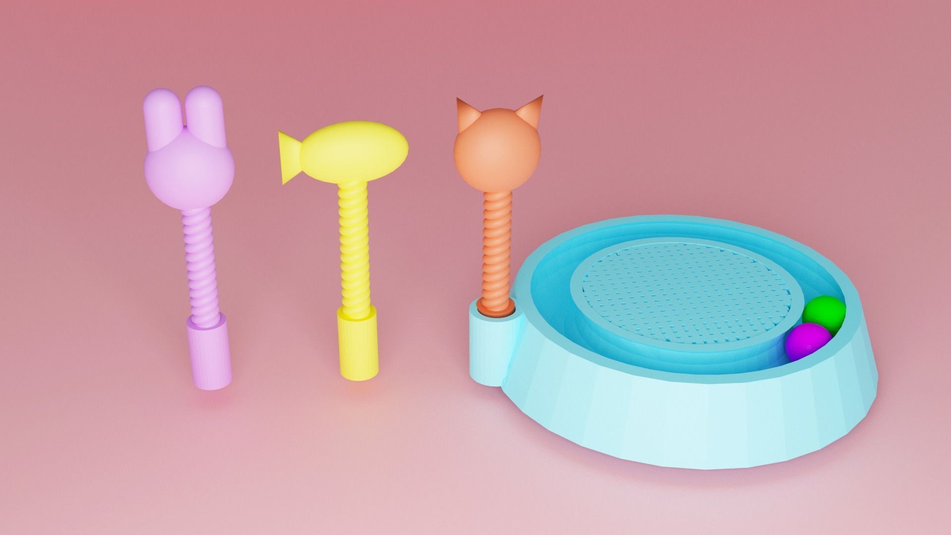 Cat Toys Cat Furniture  3D print model_2