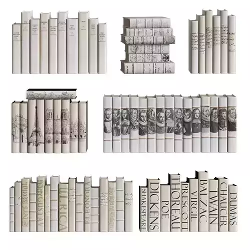 Classic Books 29 3D model