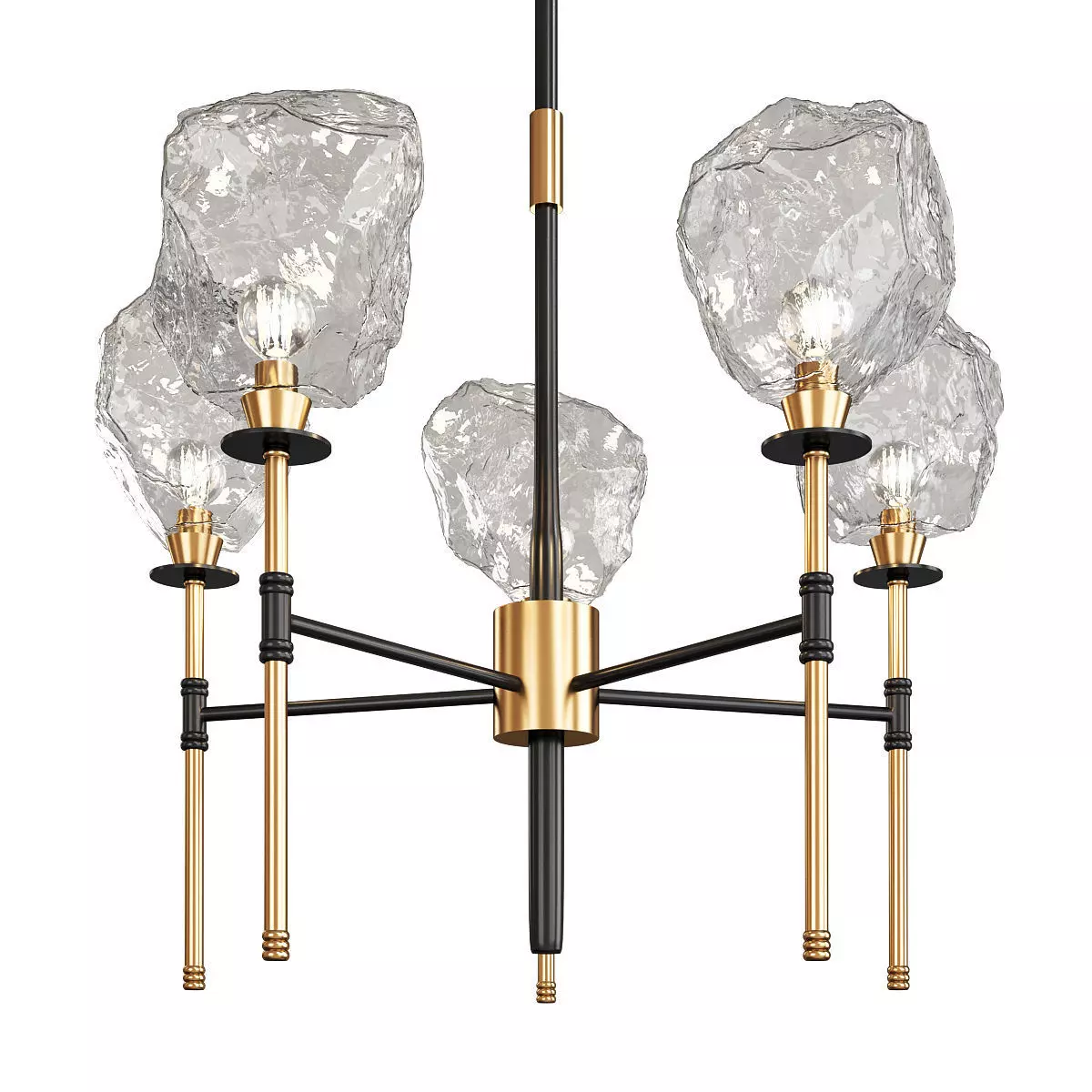 ICHE chandelier Low-poly 3D model