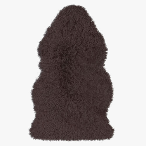 Artificial Sheepskin brown 3D model