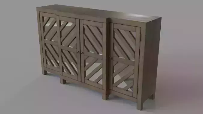 Lowrey 4 Door Credenza