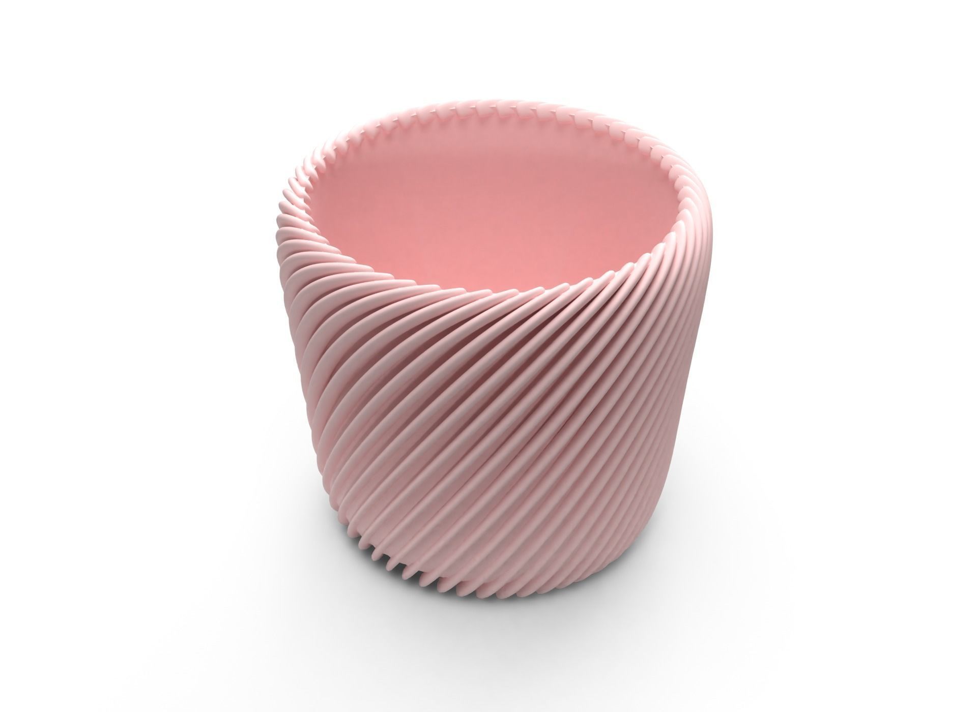 Detailed modern vase 3D model_2