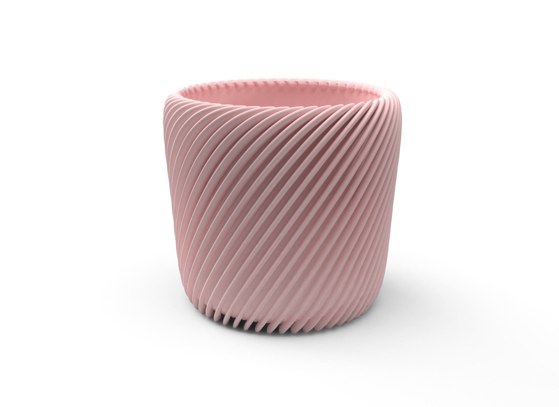 Detailed modern vase 3D model_1