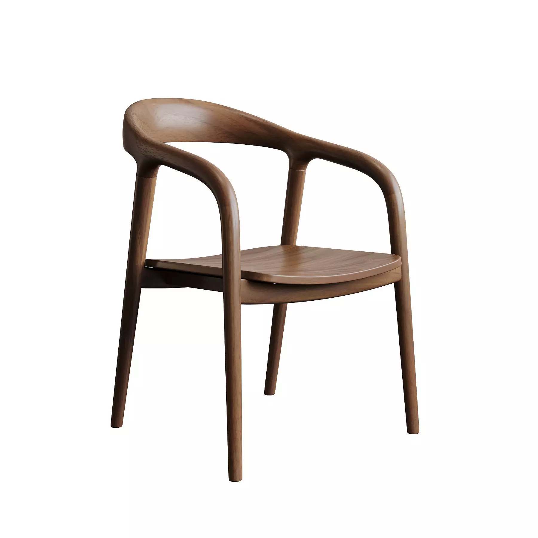Dining Chair ID 154 3D model_0