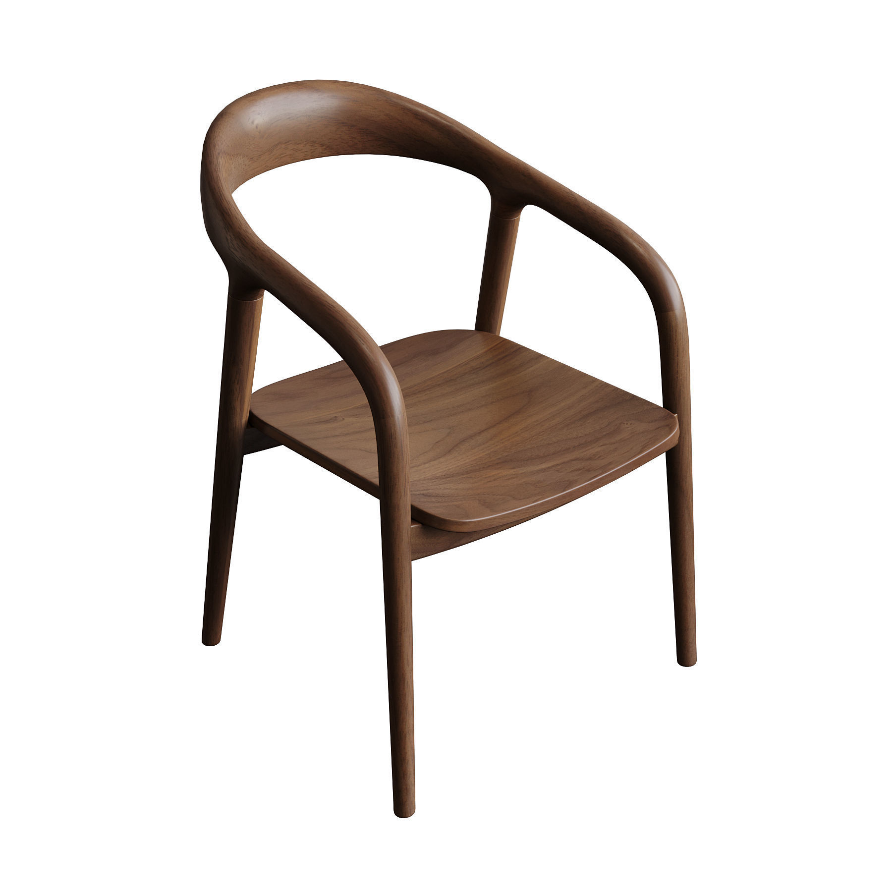 Dining Chair ID 154 3D model_3
