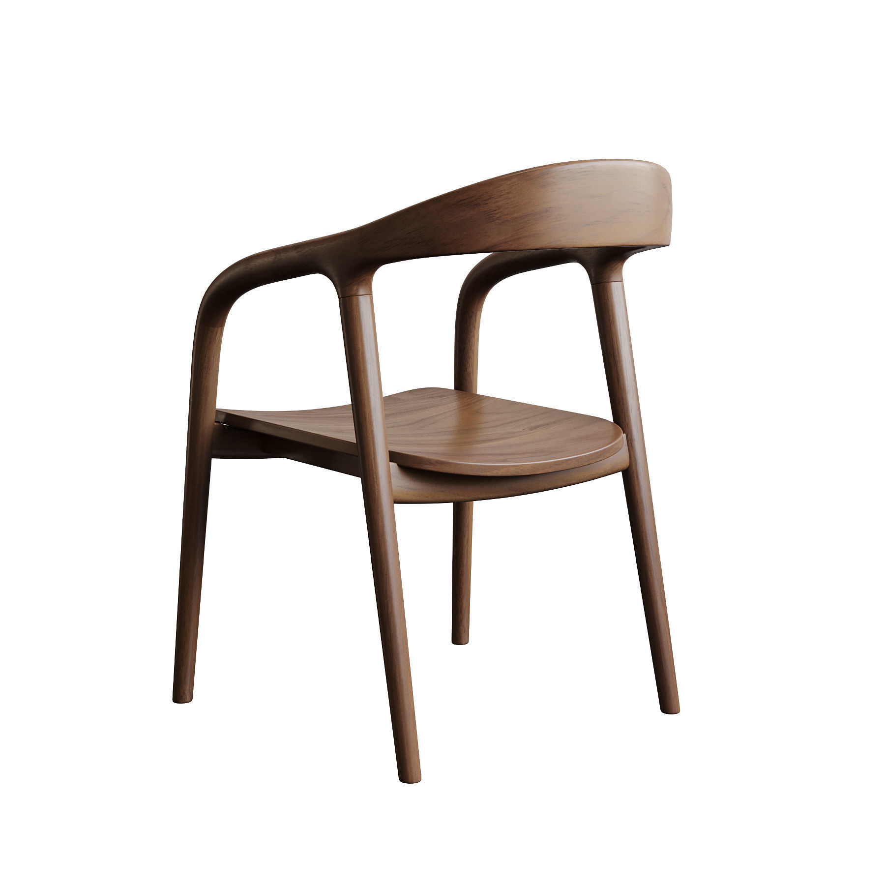 Dining Chair ID 154 3D model_2