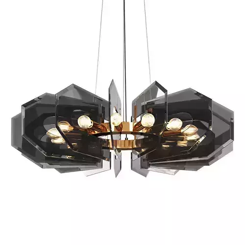 BACCARA modern chandeliers for dining room Low-poly 3D model