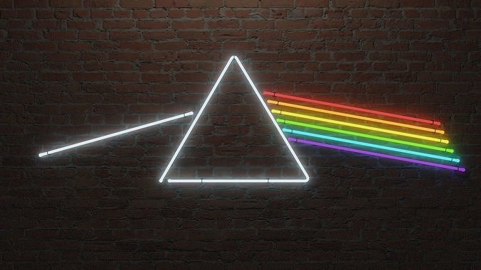 Neon 3D Model 9 - The Prism 3D model