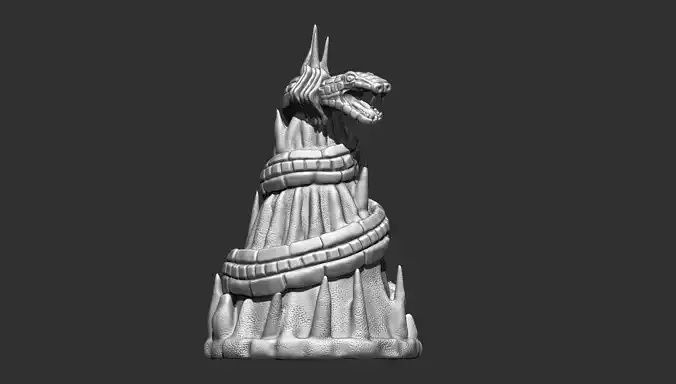 Masters of the Universe Snake Mountain 3D print model