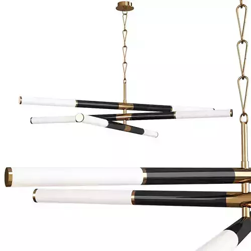 HUNTINGTON CHANDELIER Low-poly 3D model