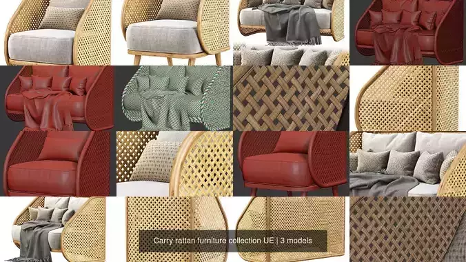 Carry rattan furniture collection UE