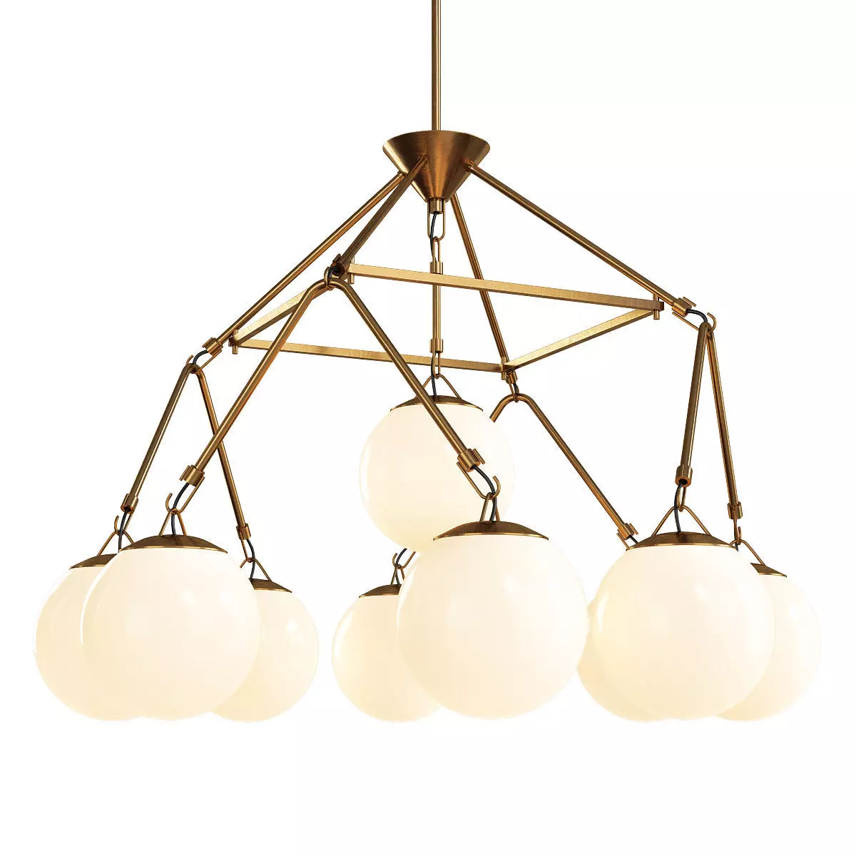ORION CHANDELIER Low-poly 3D model
