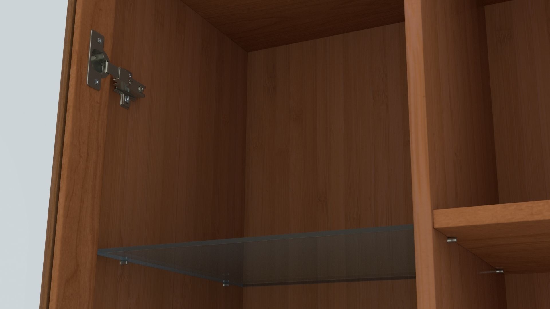 Glazed Sideboard 3D model_9