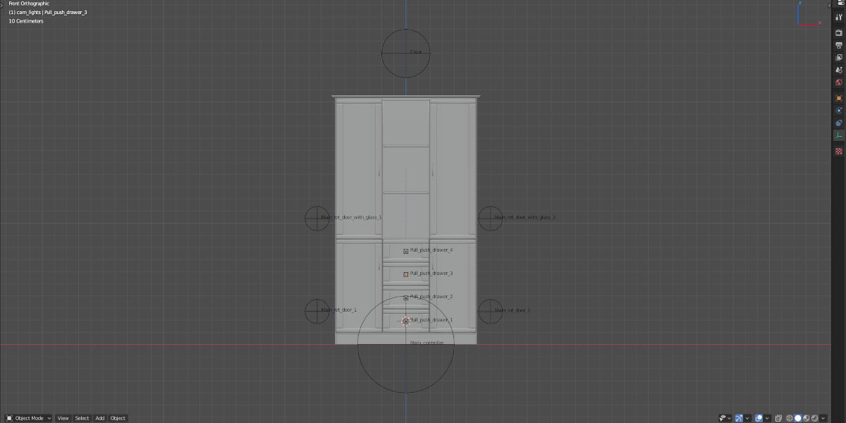 Glazed Sideboard 3D model_12