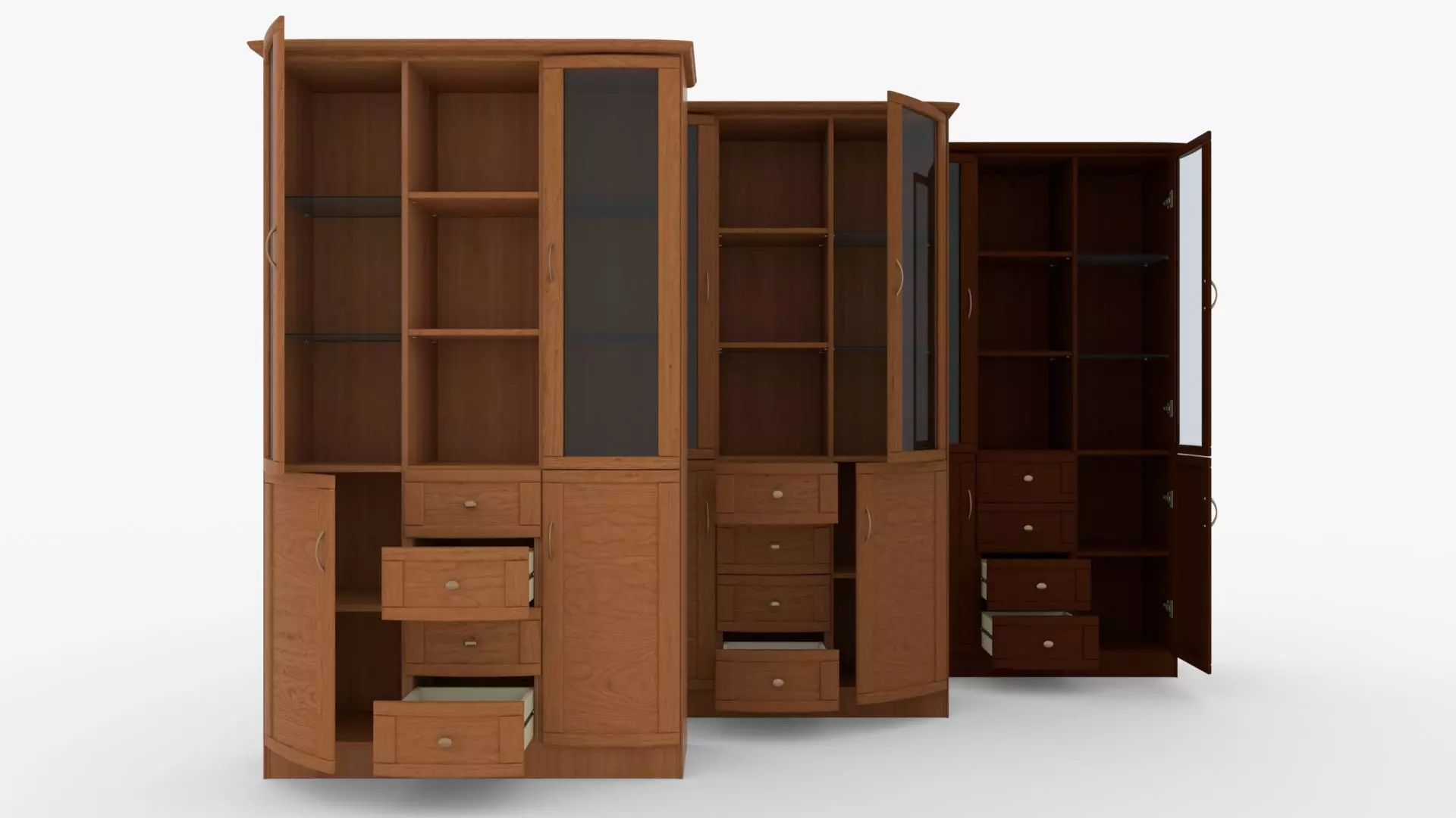 Glazed Sideboard 3D model_0