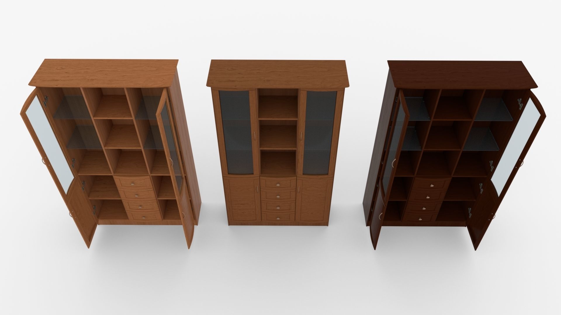 Glazed Sideboard 3D model_6