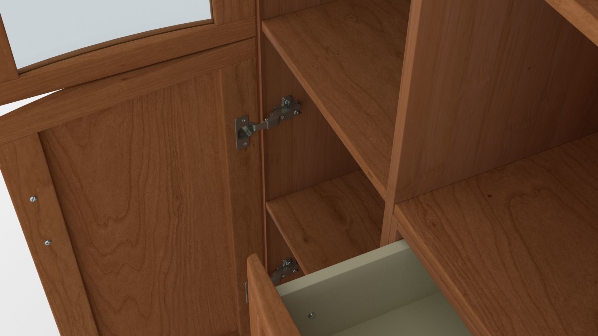 Glazed Sideboard 3D model_10