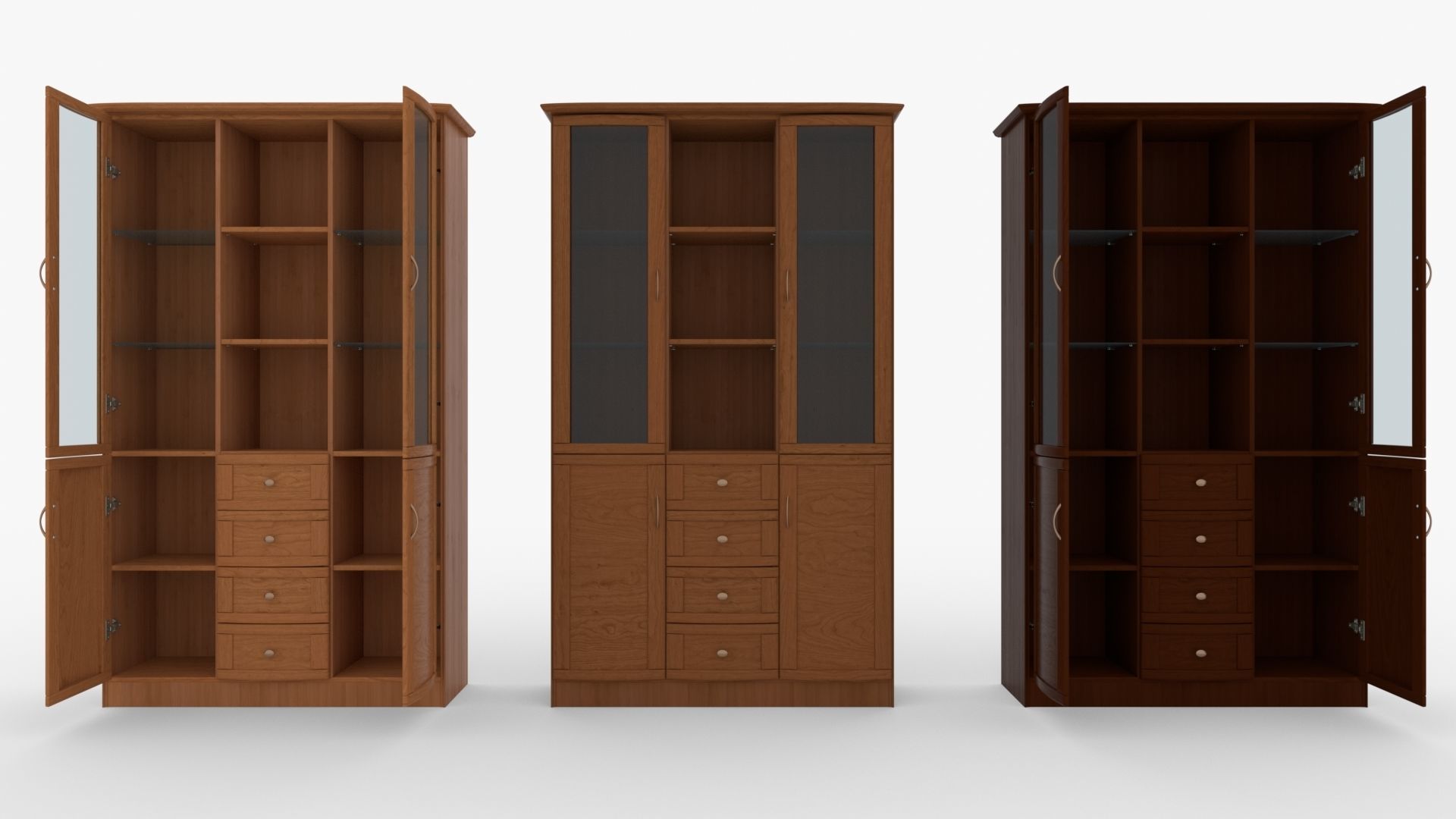Glazed Sideboard 3D model_3