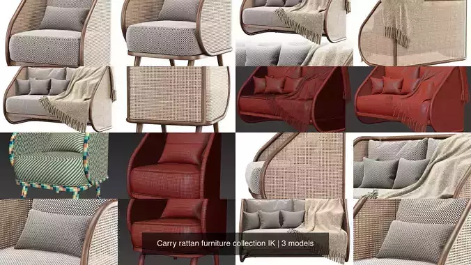 Carry rattan furniture collection IK