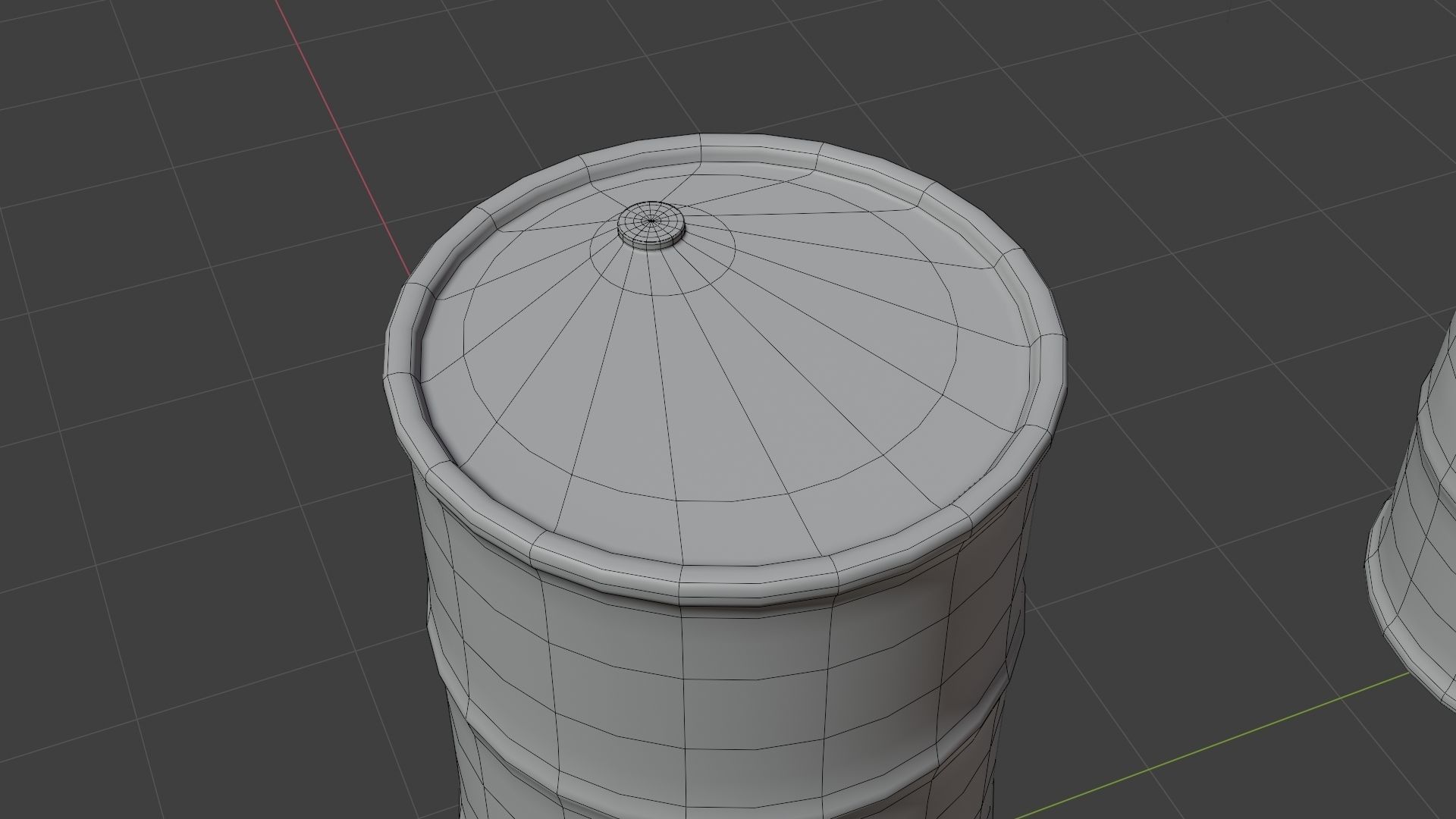 Rusty Used Oil Drums 3D Low-poly 3D model_11