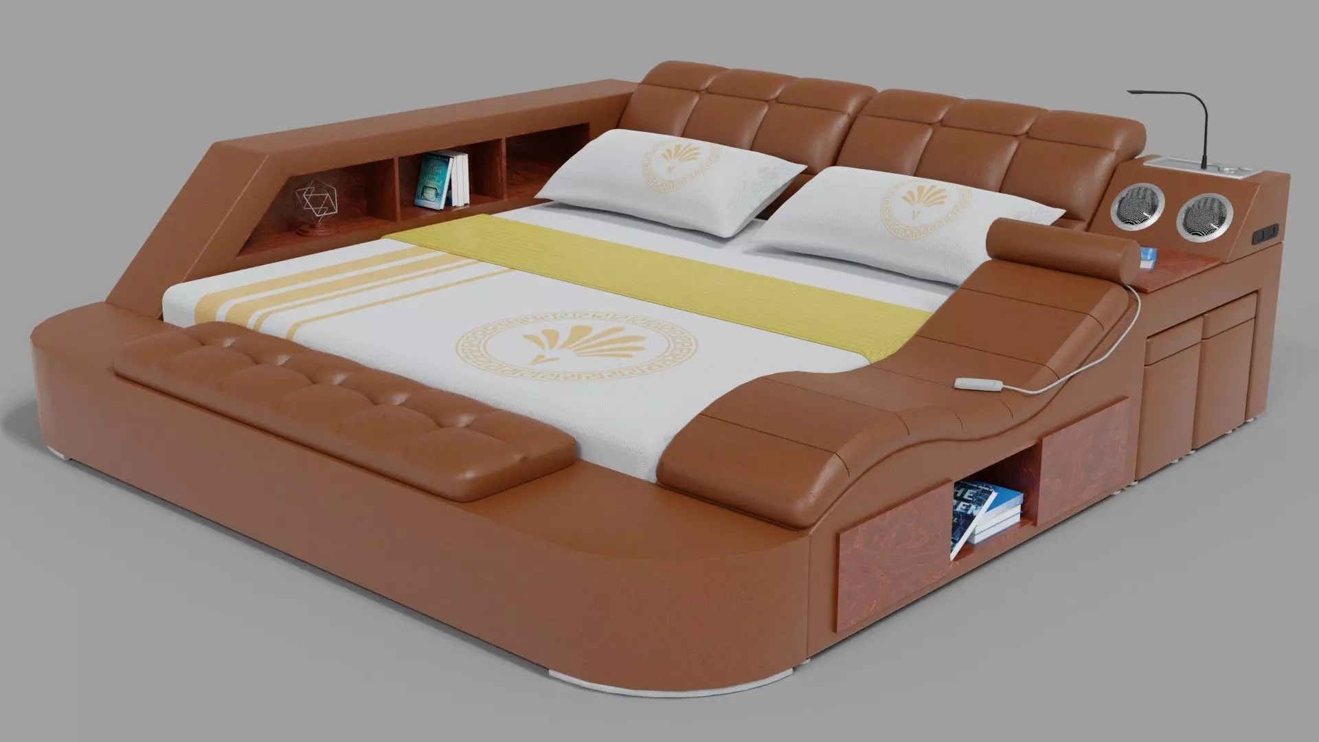 THE ULTIMATE BED Low-poly 3D model