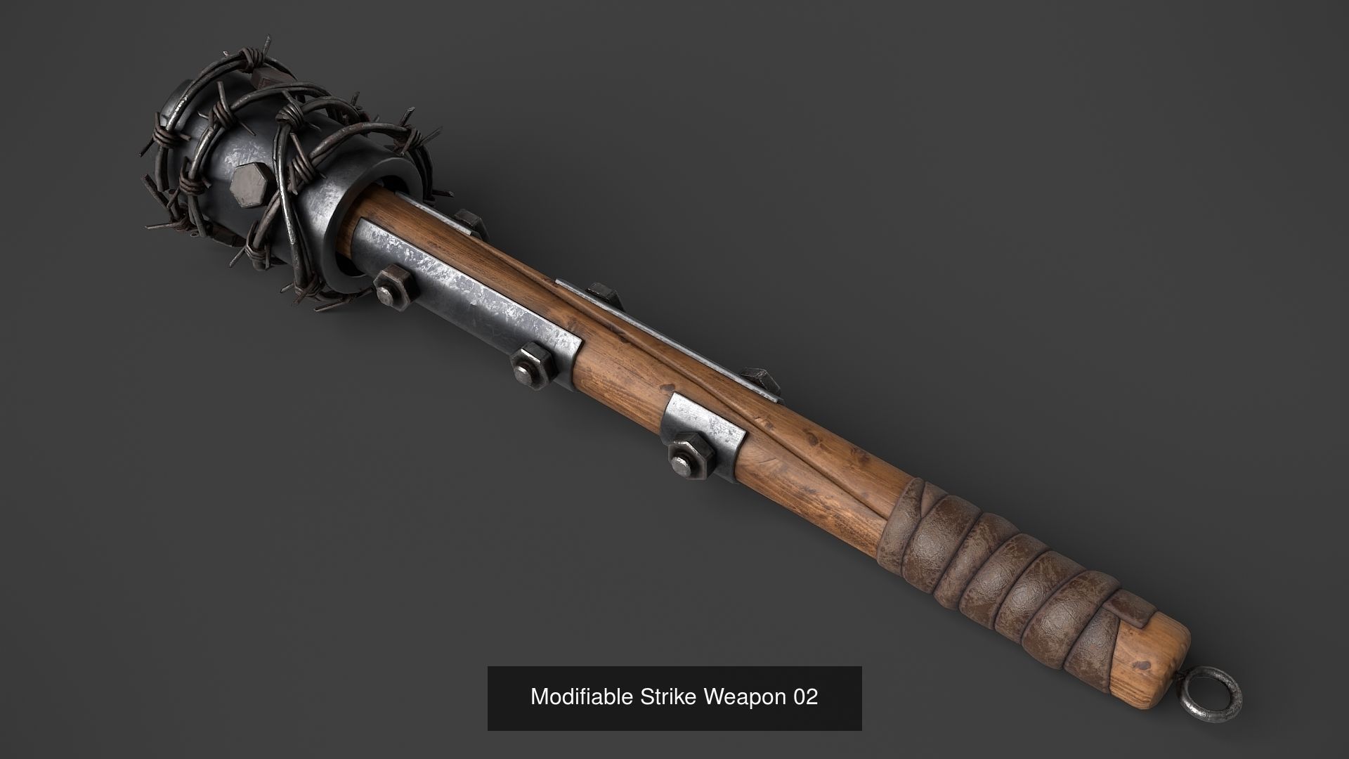 Modifiable Strike Weapons 1 3D Model Collection_8
