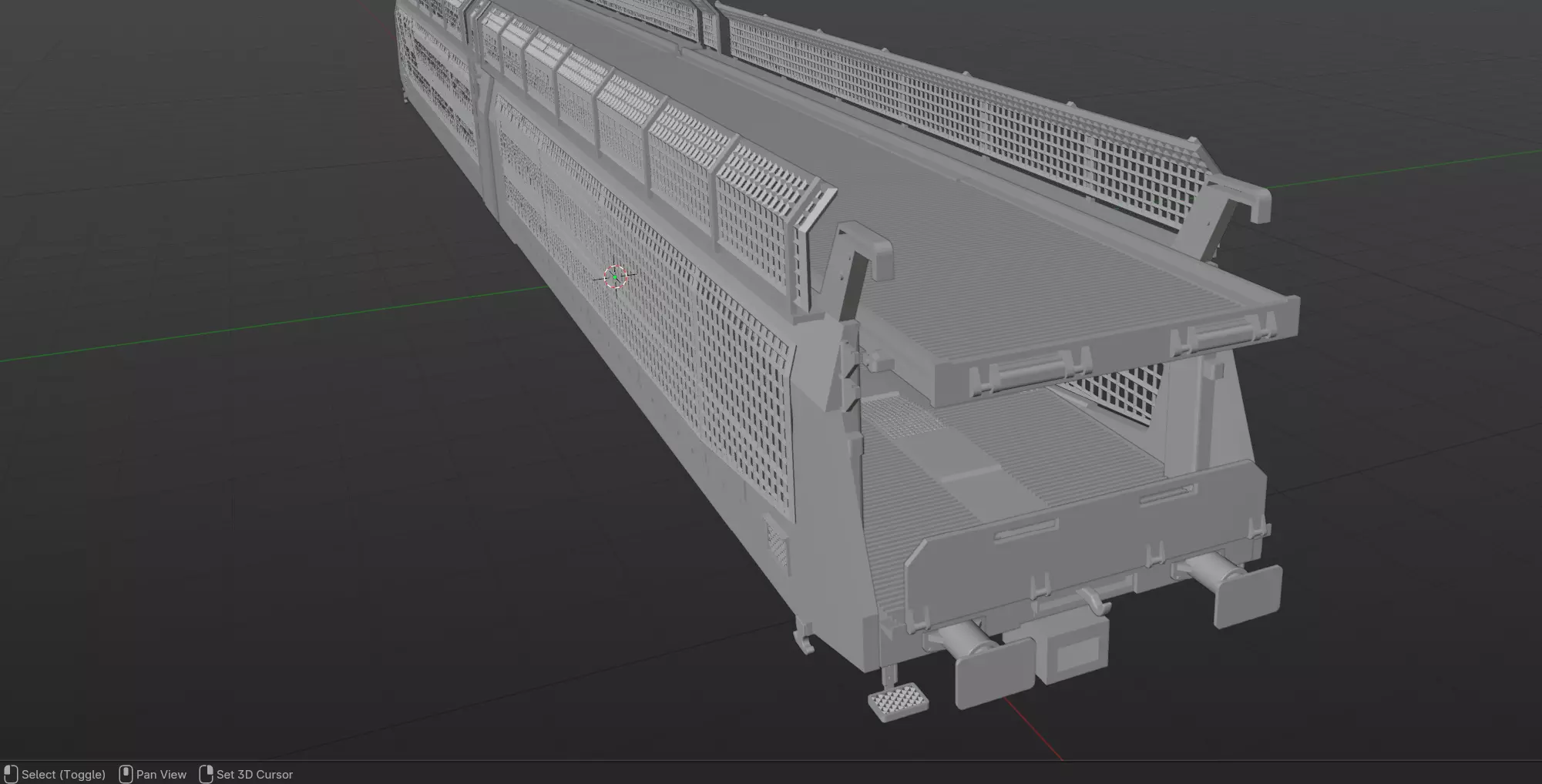 Pre supported H0 1-87 scale Laeks TA 370 GEFCO freight car 3D print model_6