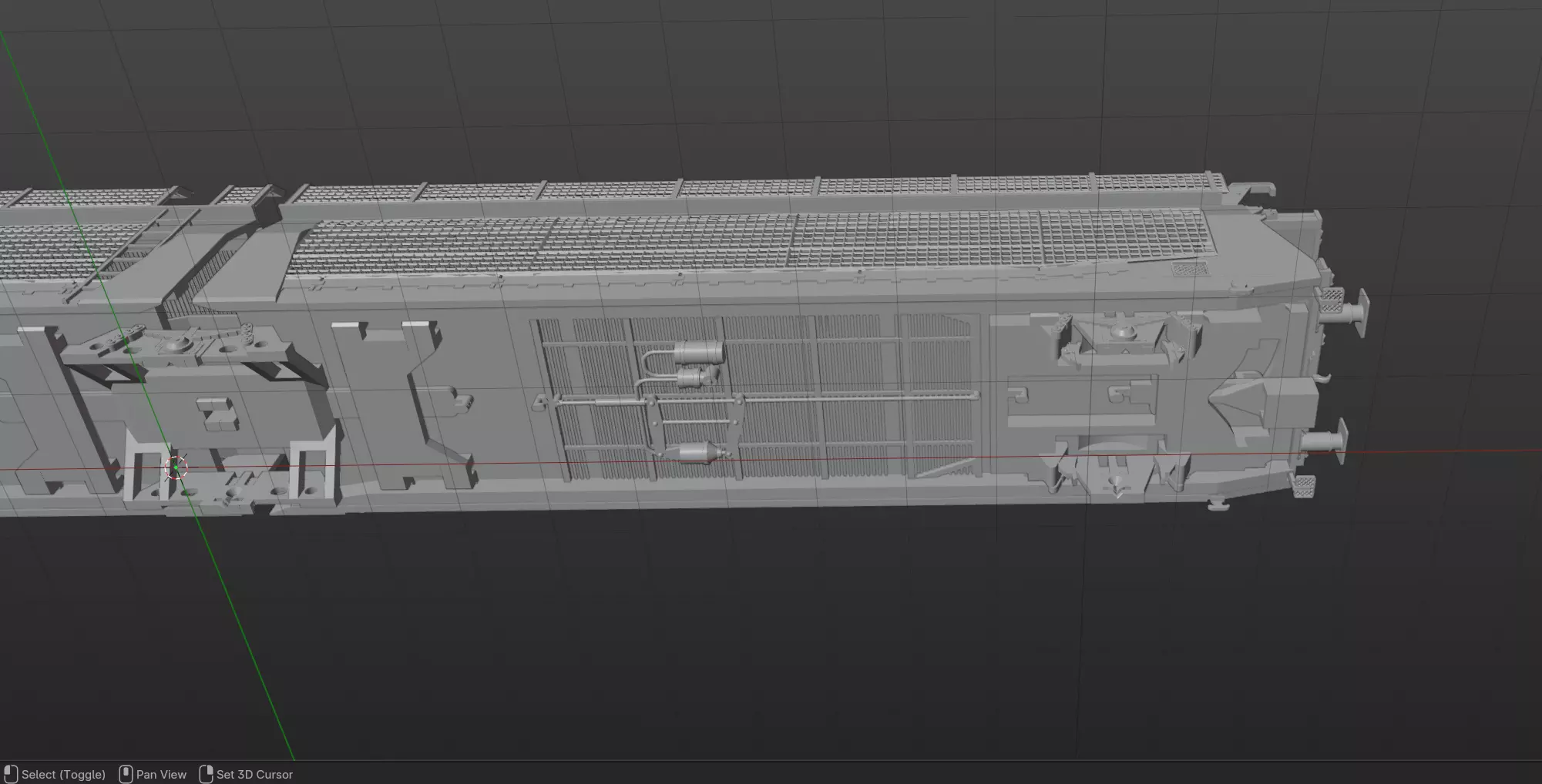 Pre supported H0 1-87 scale Laeks TA 370 GEFCO freight car 3D print model_9