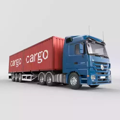 MERCEDES-BENZ ACTROS 2660 - SPEDITION BENDER Add Container