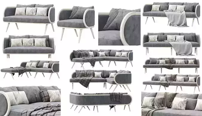 Victoria velour furniture collection HV60 