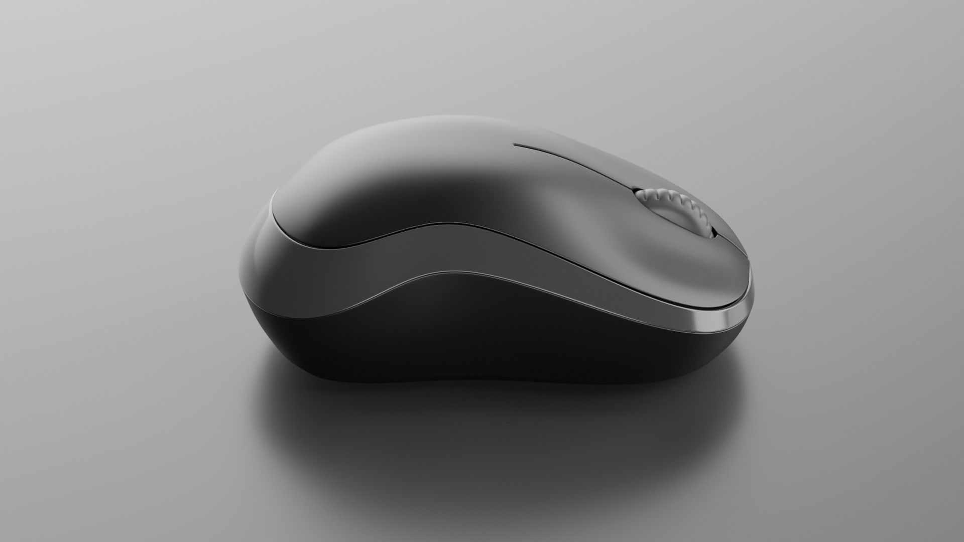 Mouse 3D model microsoft wireless 3D model_2