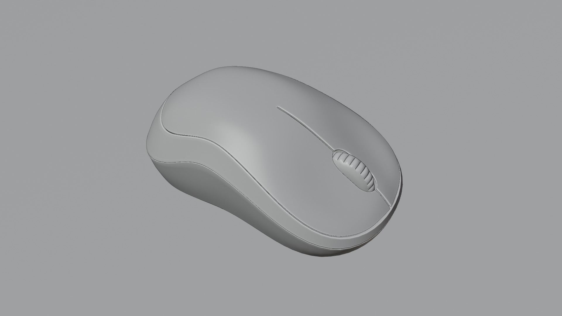 Mouse 3D model microsoft wireless 3D model_4