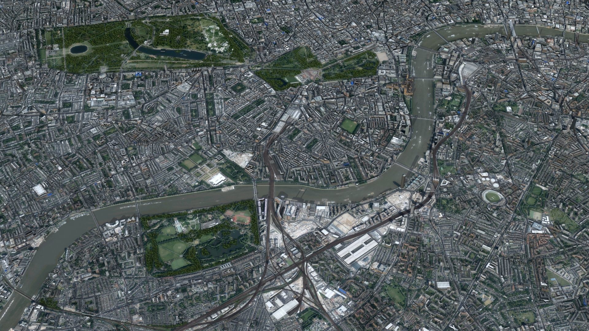 London City UK Low-poly 3D model_23
