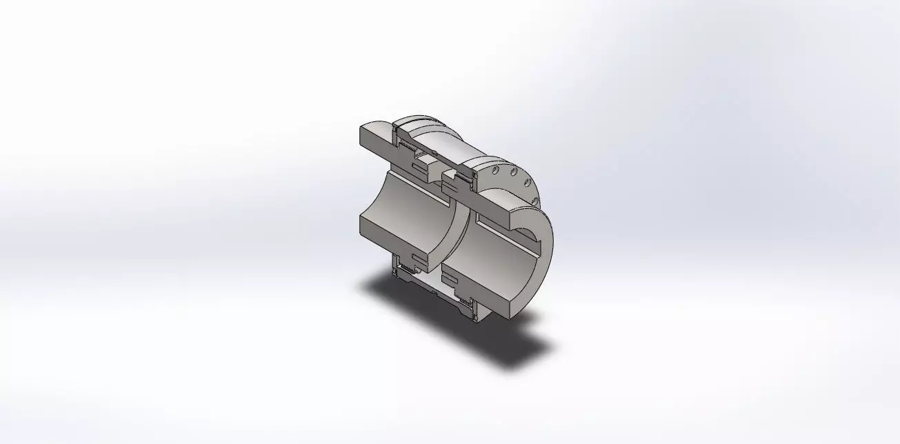 Gear Coupling Free 3D model_0
