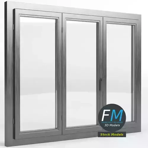 3 panels large window