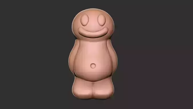 jelly baby  STL 3D print model