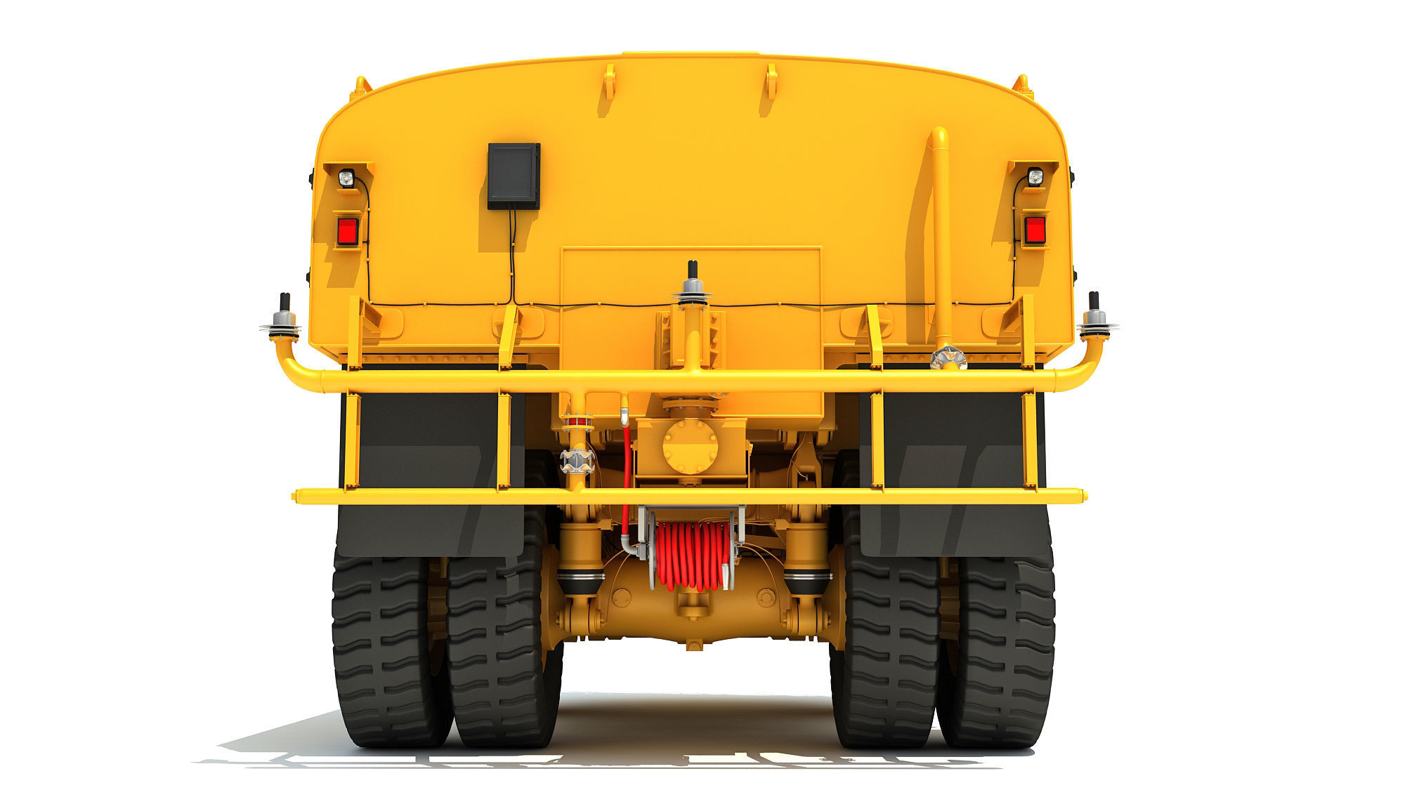 Water Delivery Off Highway Truck 3D model_6