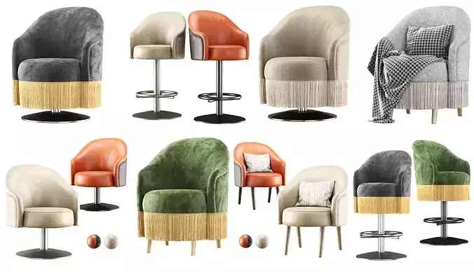 Amanda chairs collection