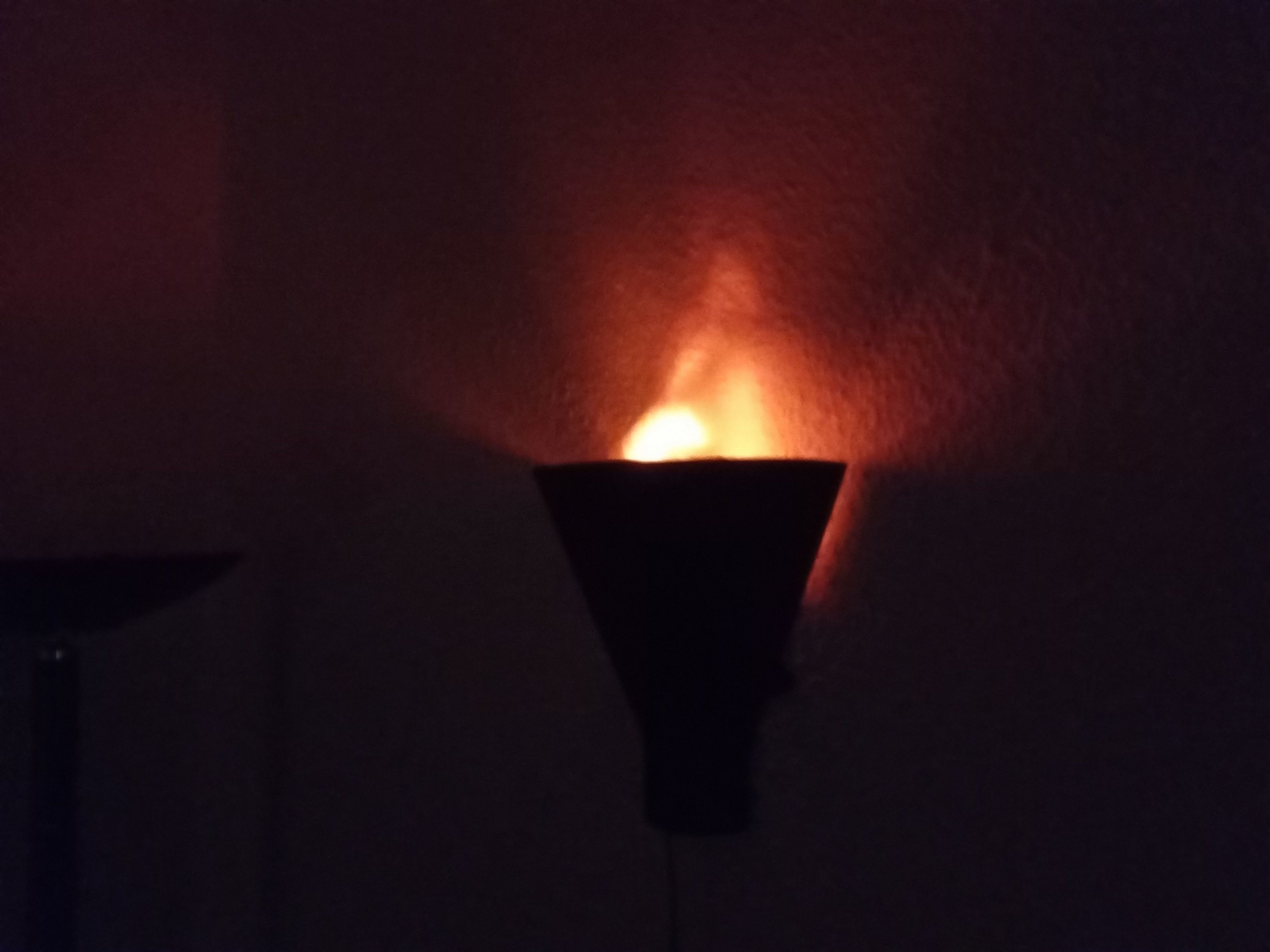 Torch Lamp or Flame Lamp  Fackellampe 3D print model_16