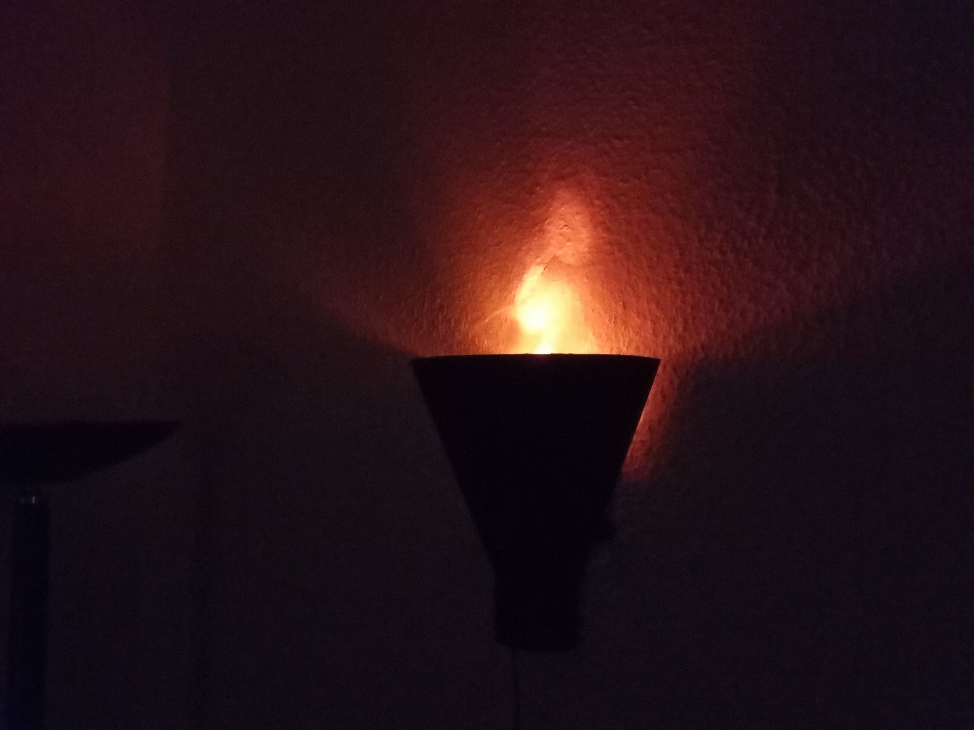 Torch Lamp or Flame Lamp  Fackellampe 3D print model_19