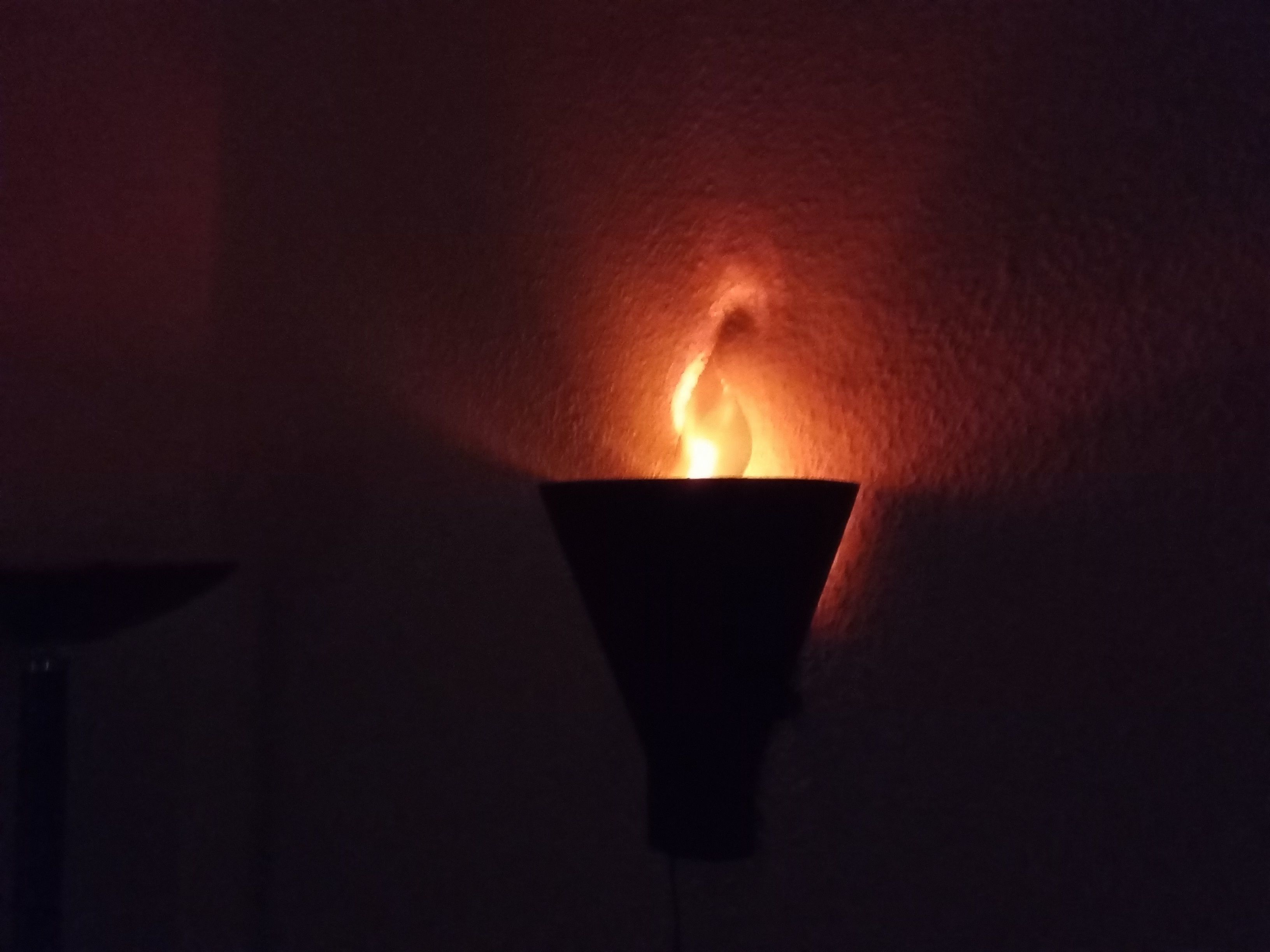 Torch Lamp or Flame Lamp  Fackellampe 3D print model_18
