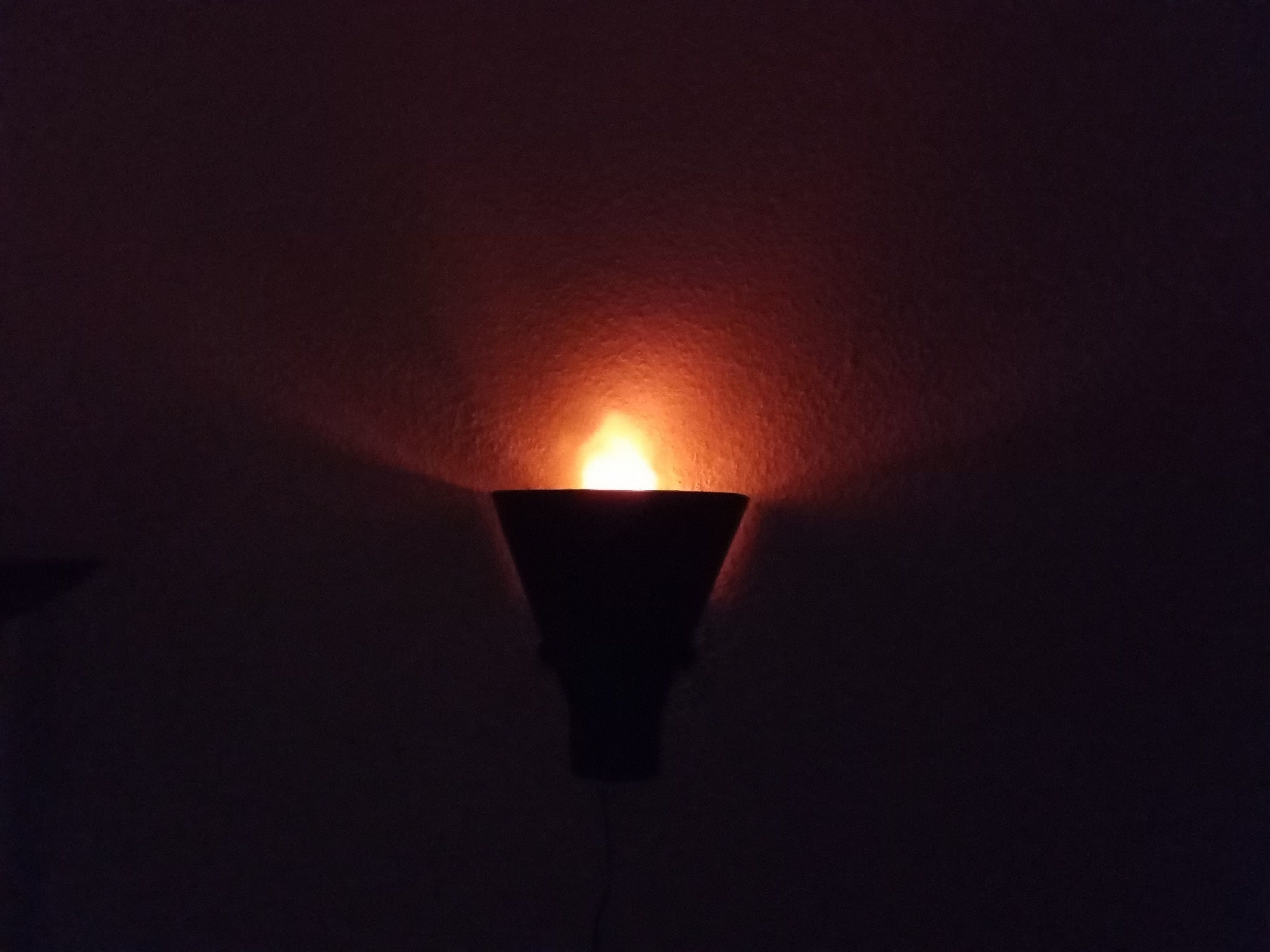 Torch Lamp or Flame Lamp  Fackellampe 3D print model_14