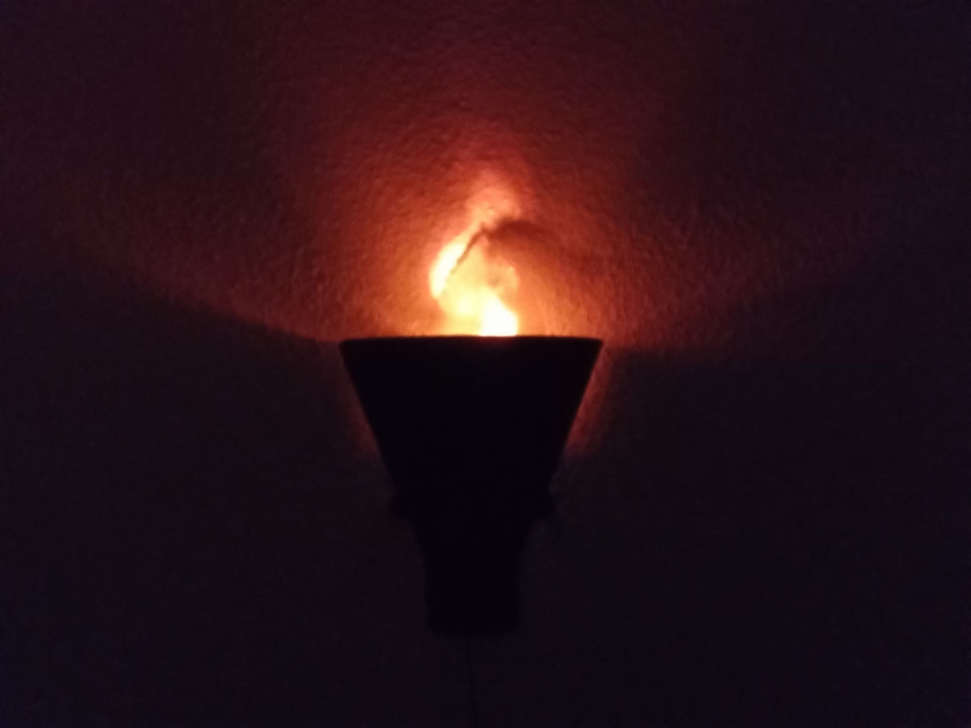 Torch Lamp or Flame Lamp  Fackellampe 3D print model_15