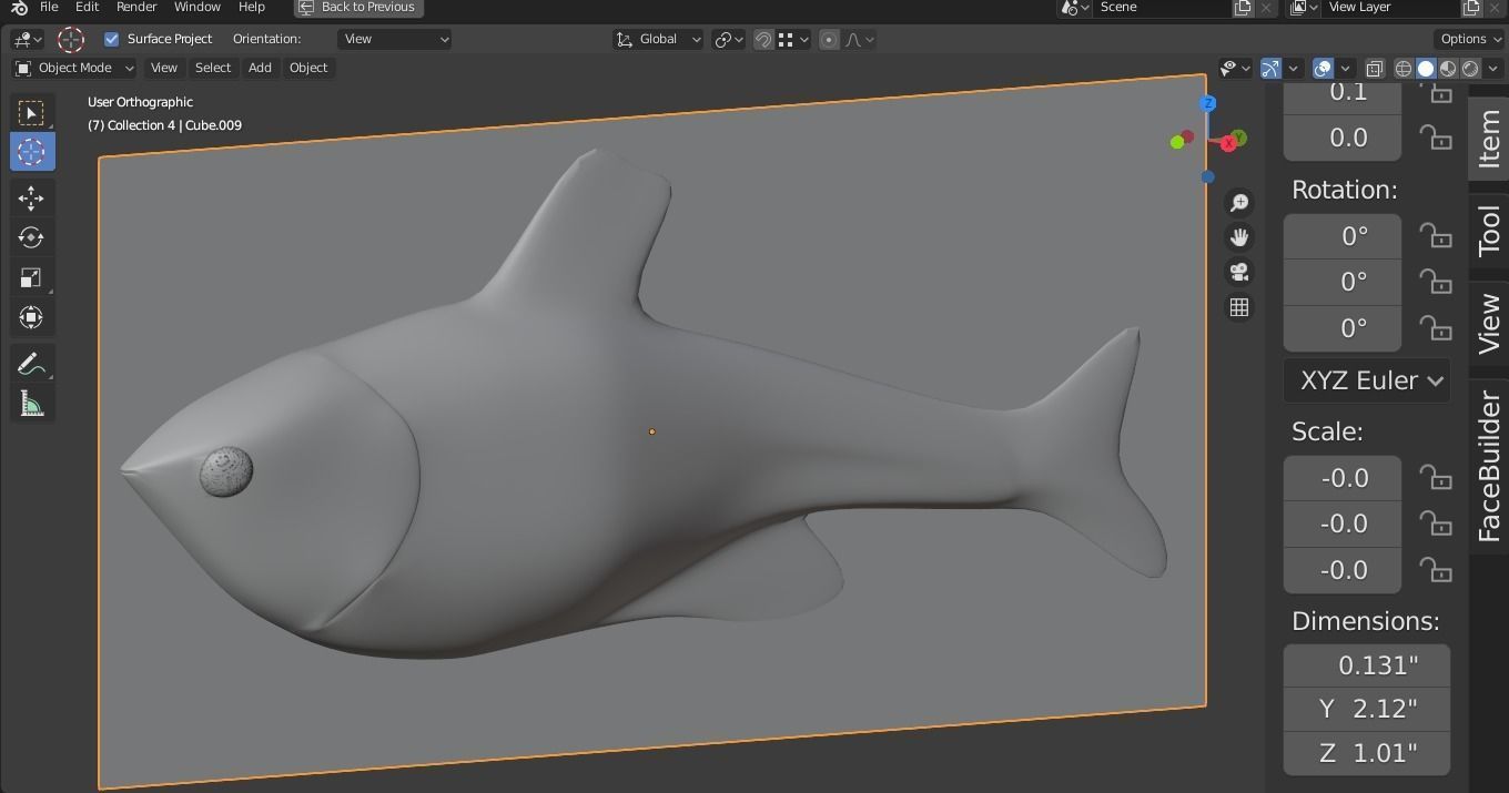 Minnow Mold 3D print model_7